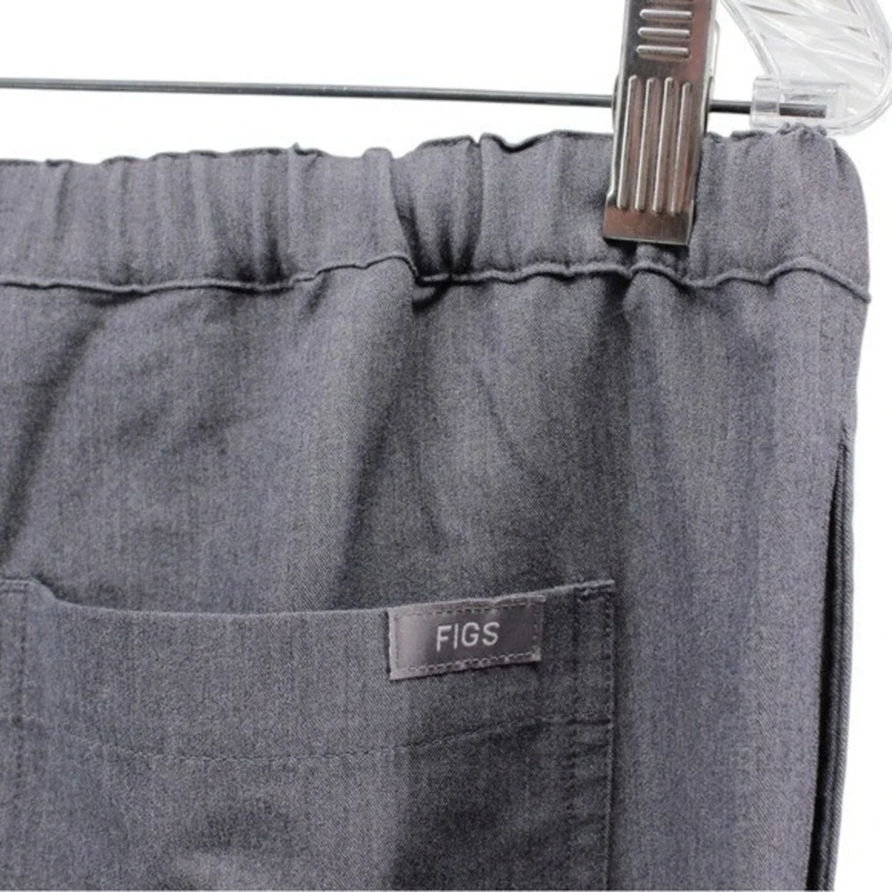 Figs Pisco Basic Srub Pants in Graphite Grey Green Strings Medical Career MS